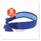 Ergodyne Chill-Its 6700CT Cooling Bandana PVA Tie Headband, One Size Fits Most, Solid Blue 12567 - alternate 6